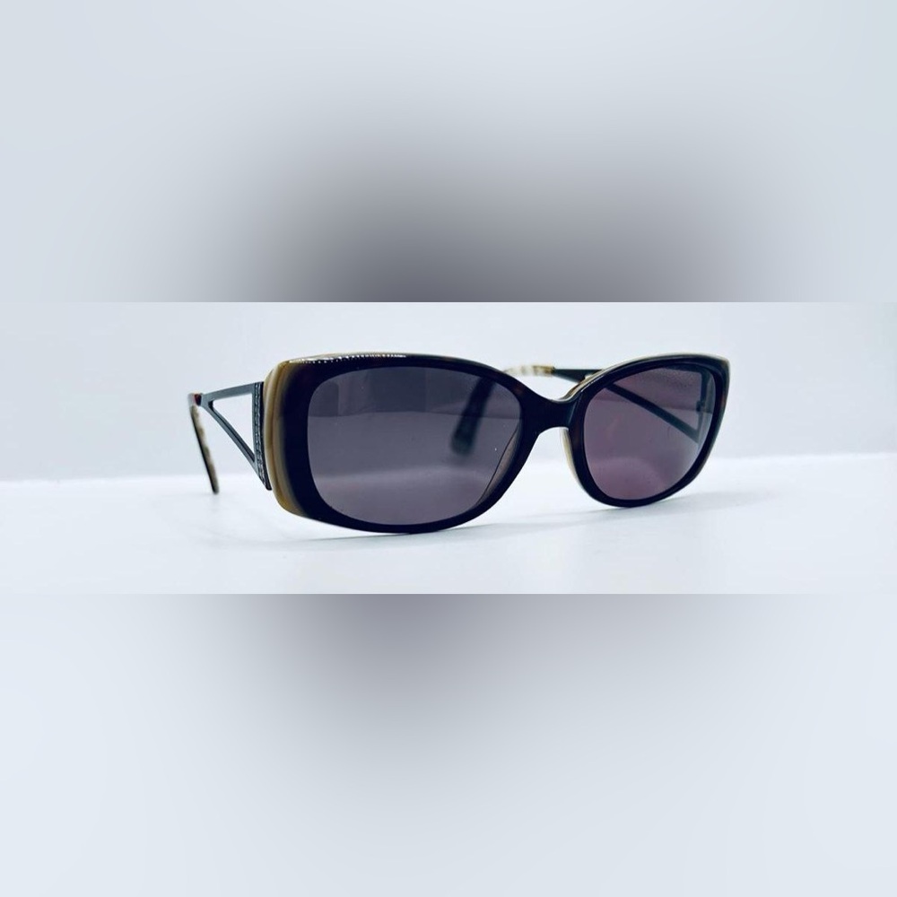 Brown Oval Sunglasses Frames Only